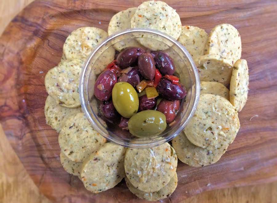 Olive And Seaweed Crackers Recipe Cuisine Fiend